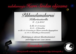 Pikkusalamakurssimainos