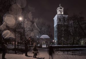 Öistä kaupunkikuvausta