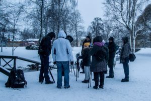 Öistä kaupunkikuvausta